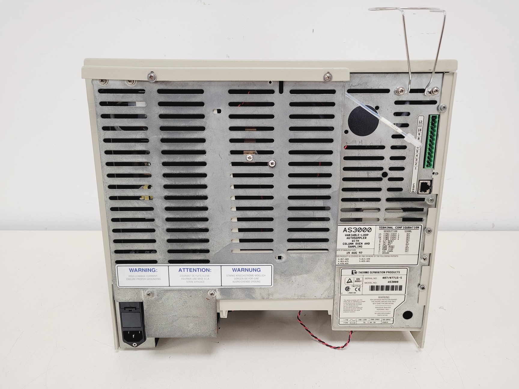 Image of Thermo Separation Products SpectraSystem AS3000 Autosampler