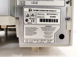 Thumbnail image of Thermo Separation Products SpectraSystem AS3000 Autosampler