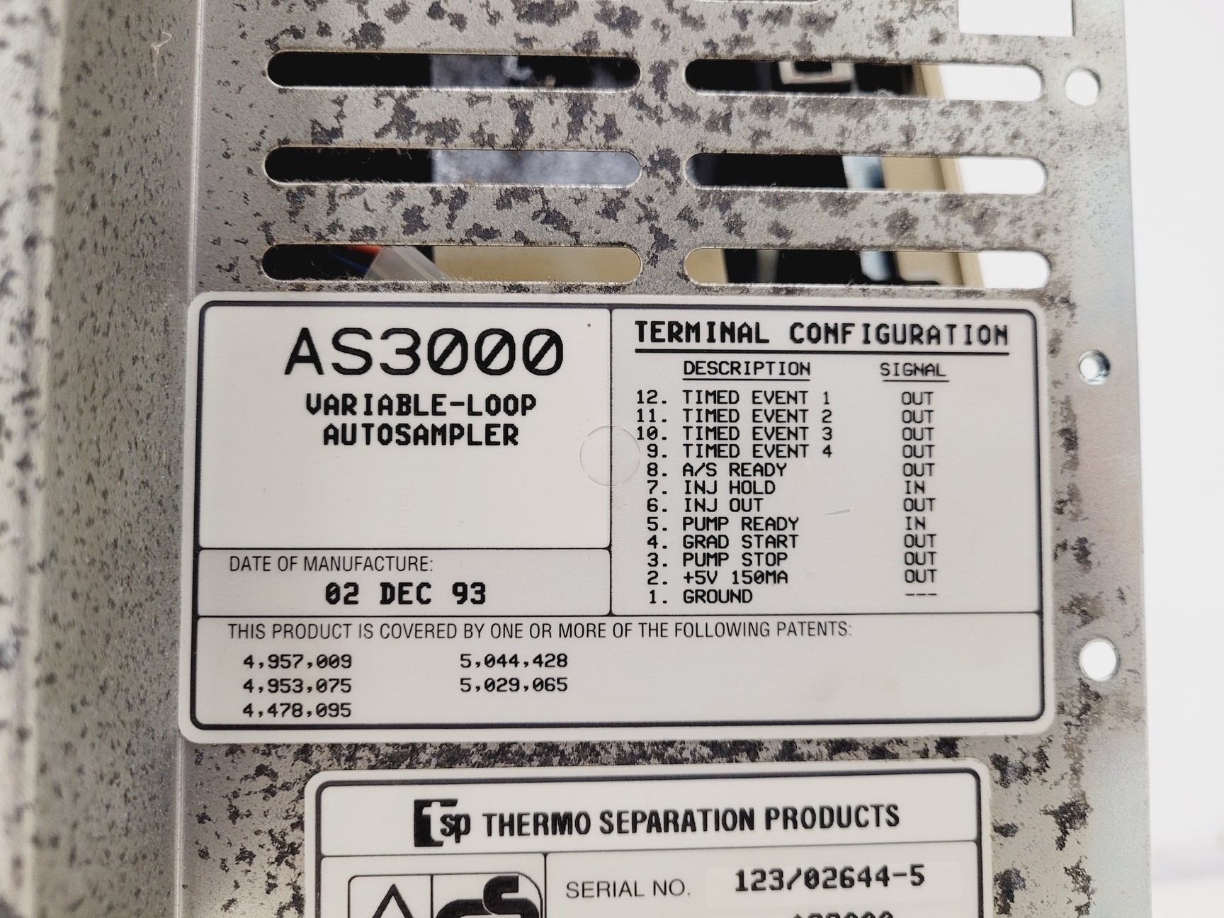 Image of Thermo Separation Products SpectraSystem AS3000 Autosampler