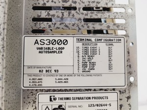 Thumbnail image of Thermo Separation Products SpectraSystem AS3000 Autosampler