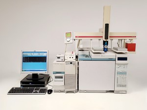 Thumbnail image of Agilent 6890N GC with 5973 Mass Selective Detector & Autosampler