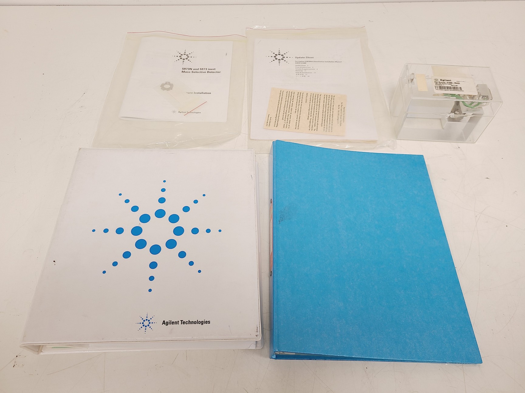 Image of Agilent 6890N GC with 5973 Mass Selective Detector & Autosampler