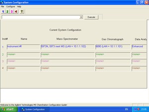 Thumbnail image of Agilent 6890N GC with 5973 Mass Selective Detector & Autosampler
