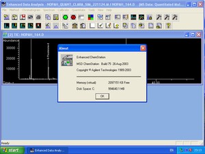 Thumbnail image of Agilent 6890N GC with 5973 Mass Selective Detector & Autosampler