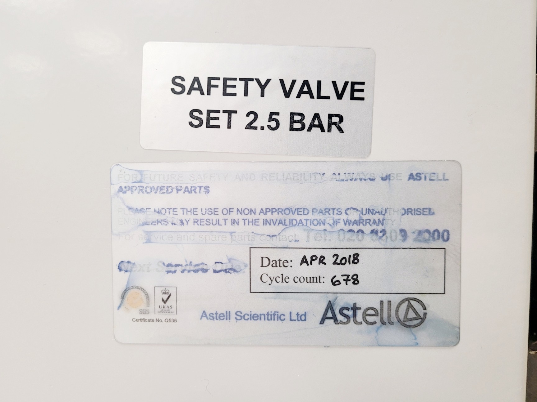 Image of Astell AMB230BT65 Benchtop Autoclave