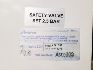 Thumbnail image of Astell AMB230BT65 Benchtop Autoclave