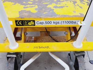 Thumbnail image of Challenger Scissor Lift High Lift Pump Truck – 500kg Capacity
