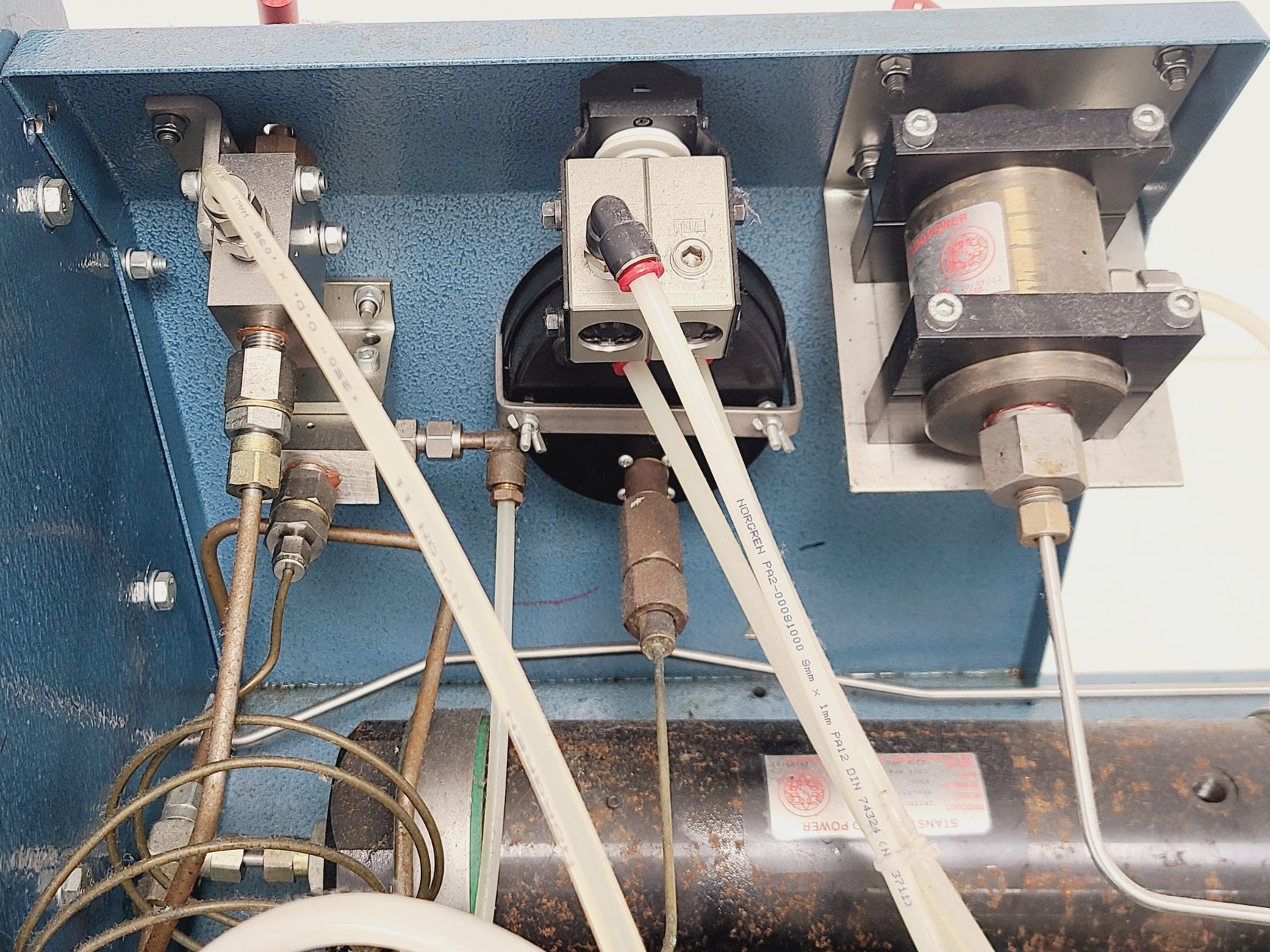 Image of Cold Isostatic Press with Neslab RTE 200 Recirculating Water Bath