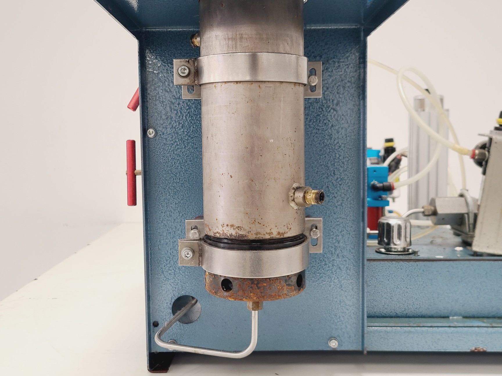 Image of Cold Isostatic Press with Neslab RTE 200 Recirculating Water Bath