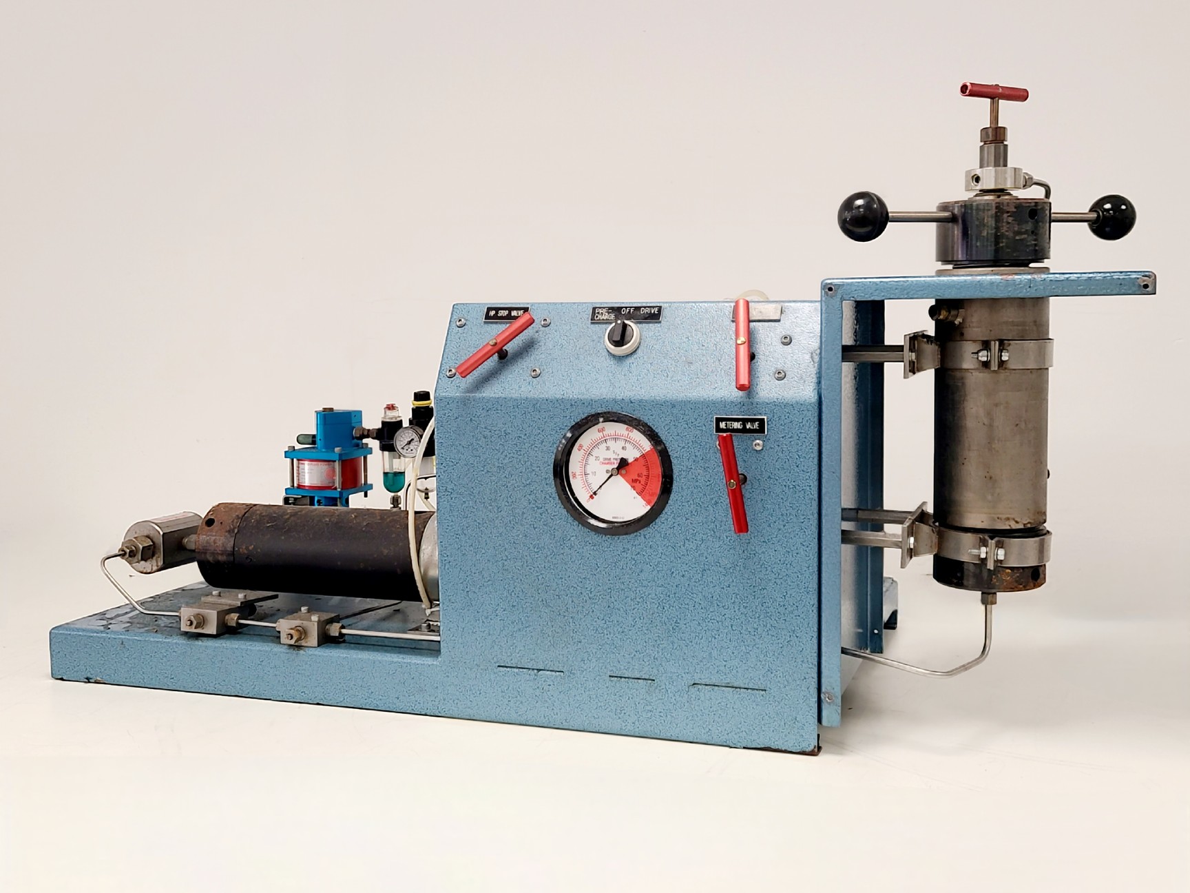 Image of Cold Isostatic Press with Neslab RTE 200 Recirculating Water Bath