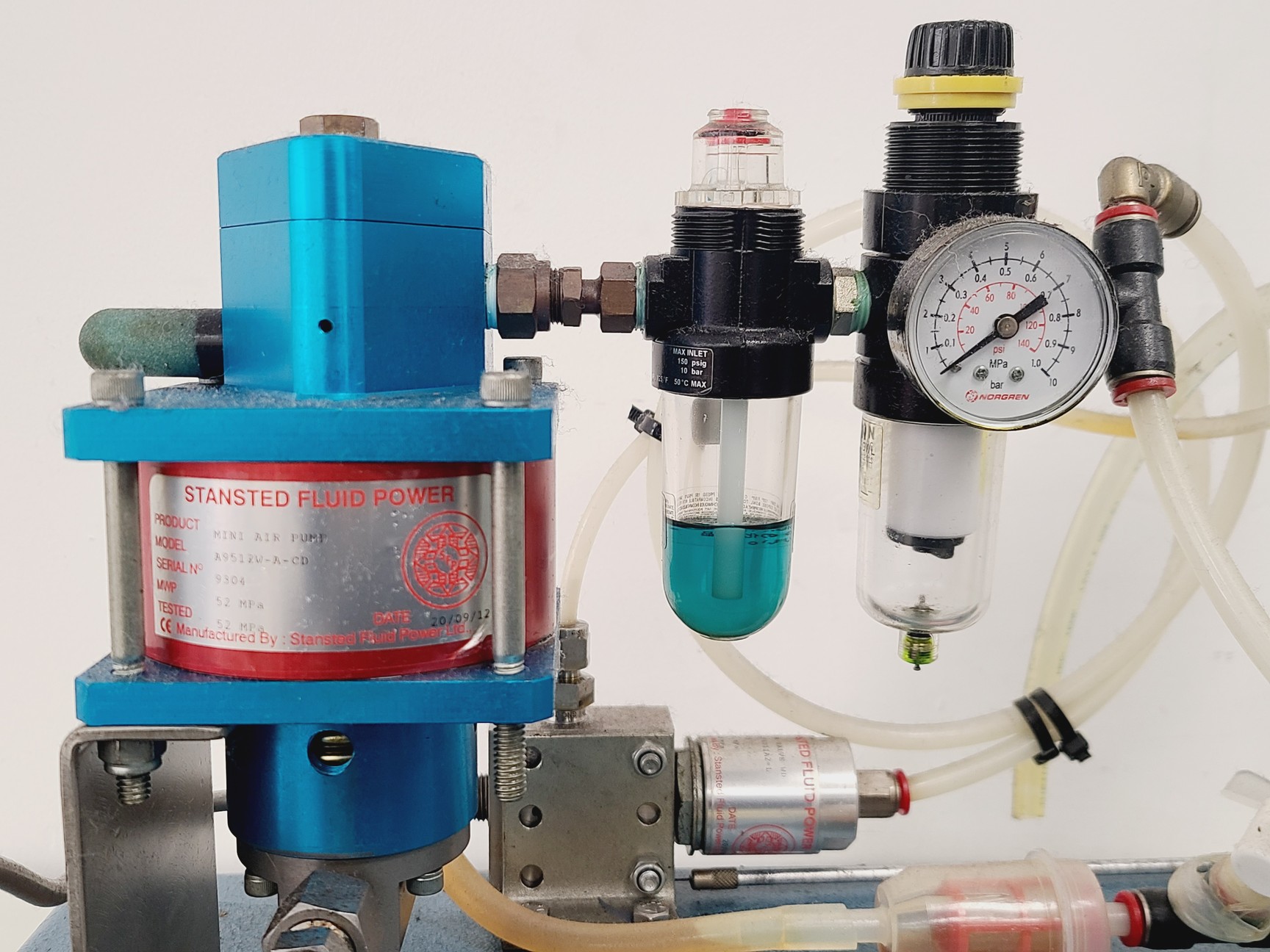 Image of Cold Isostatic Press with Neslab RTE 200 Recirculating Water Bath