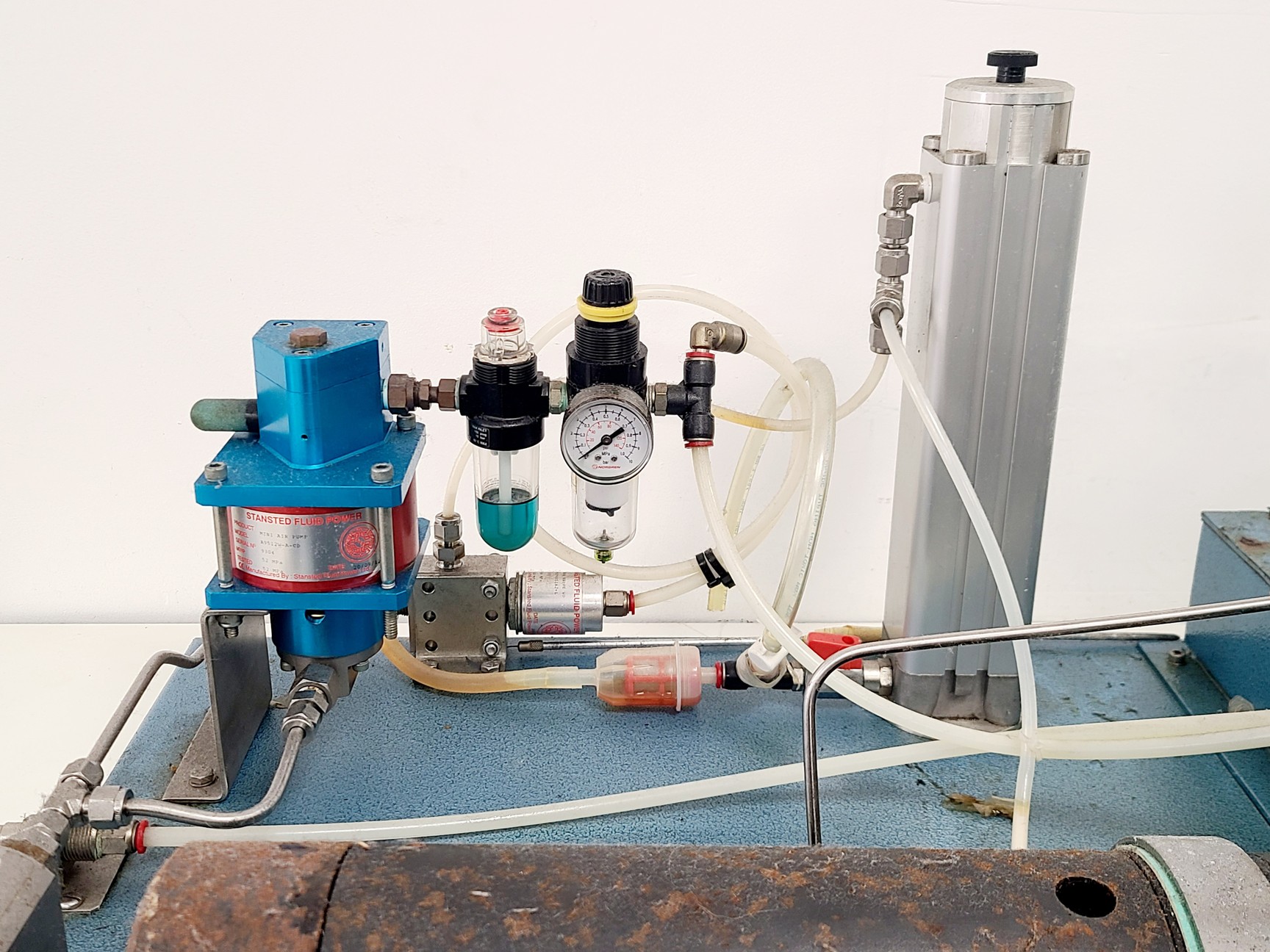 Image of Cold Isostatic Press with Neslab RTE 200 Recirculating Water Bath