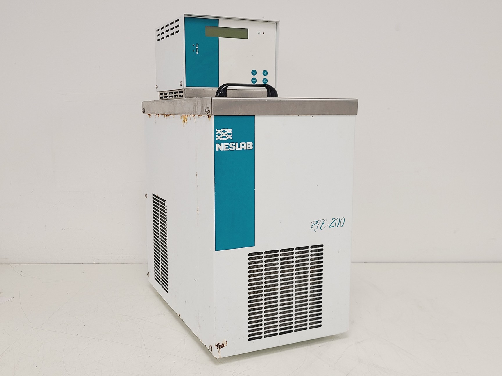 Image of Cold Isostatic Press with Neslab RTE 200 Recirculating Water Bath