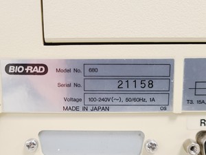 Thumbnail image of Bio-Rad Model 680 Microplate Reader with PC