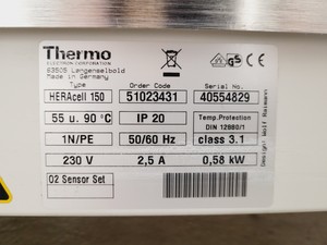 Thumbnail image of Kendro HERAcell 150 CO2 Incubator Spares/Repair Lab