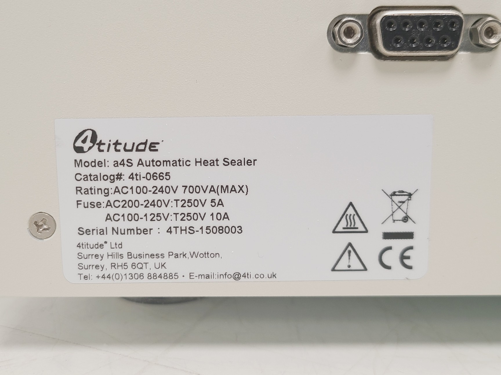 Image of 4titude A4S Heat sealer