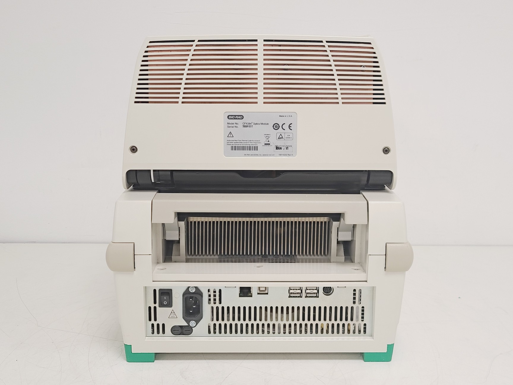 Image of Bio-Rad CFX384 Real time system C1000 Thermocycler (manual lid) Lab