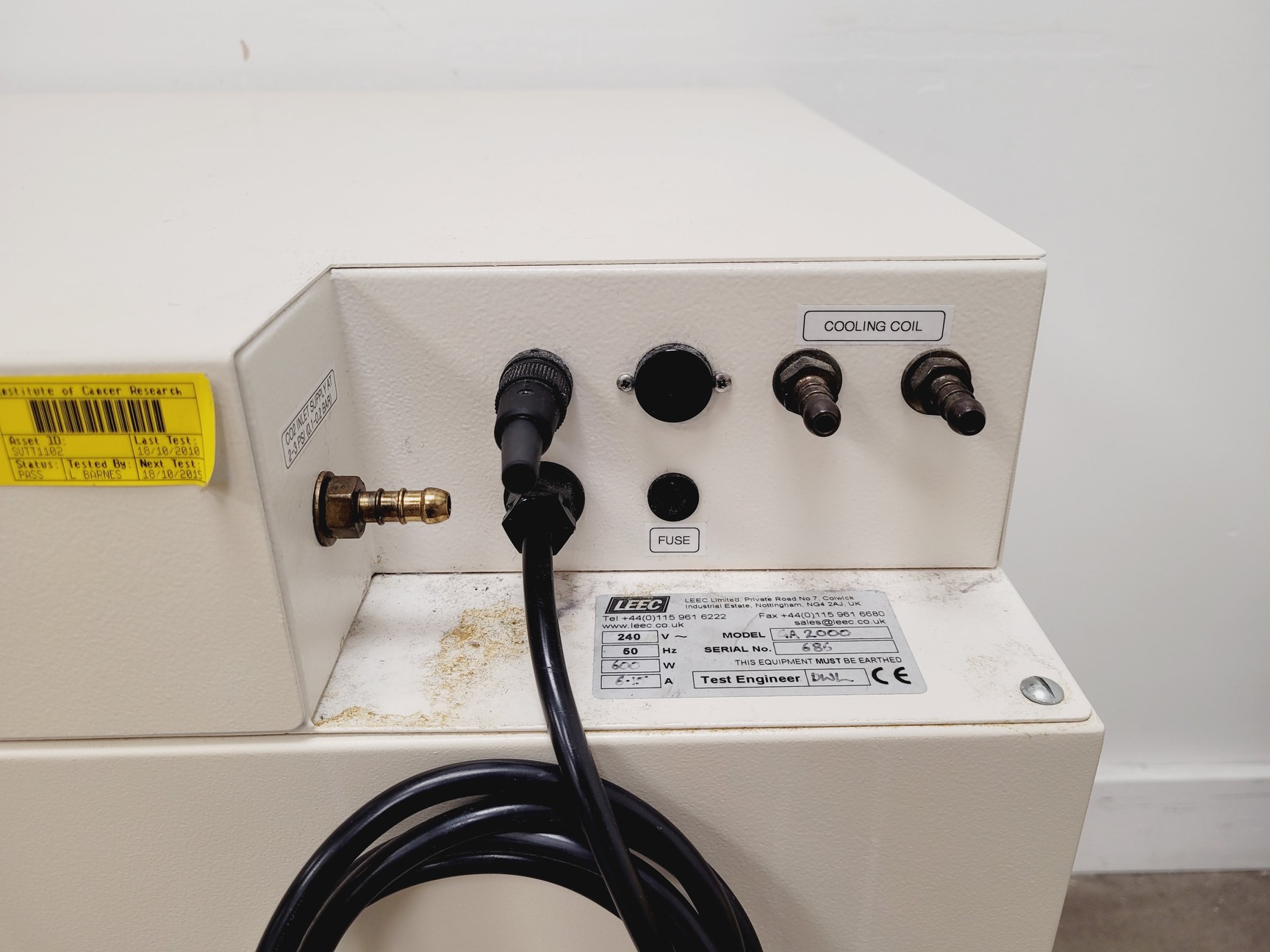 Image of LEEC GA2000 CO2 Incubator Spares/Repair Lab