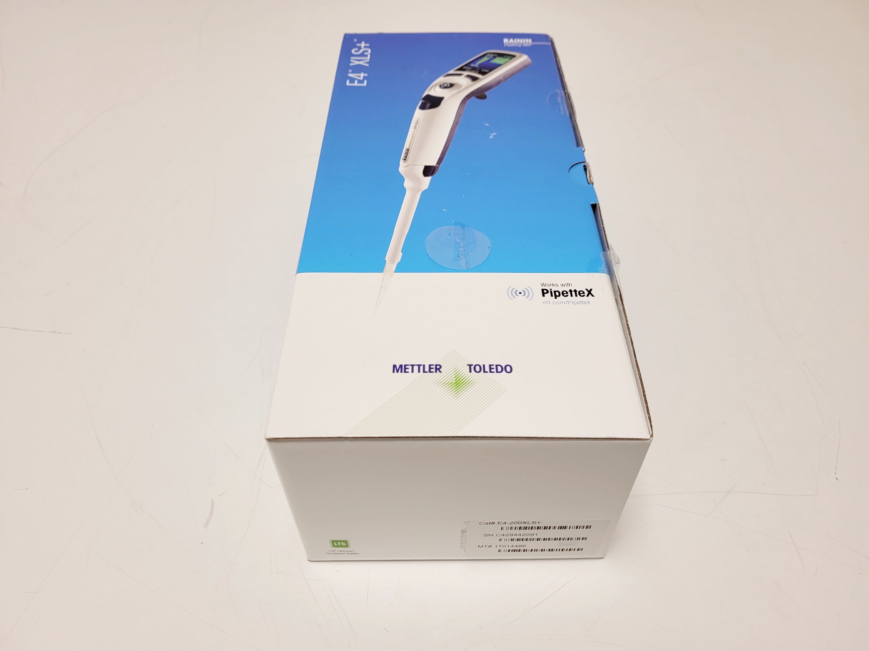 Image of Mettler Toledo E4 Electronic Pipette E4-200XLS+