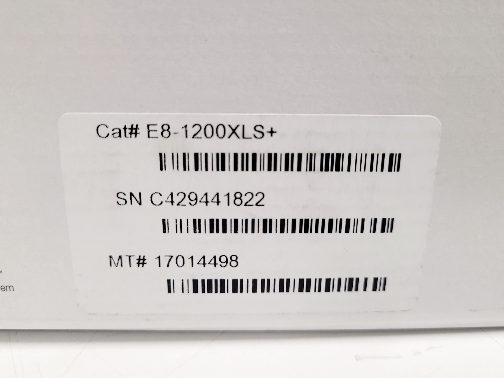 Image of Mettler Toledo E4 Pipette Multi E8-1200XLS+ Lab