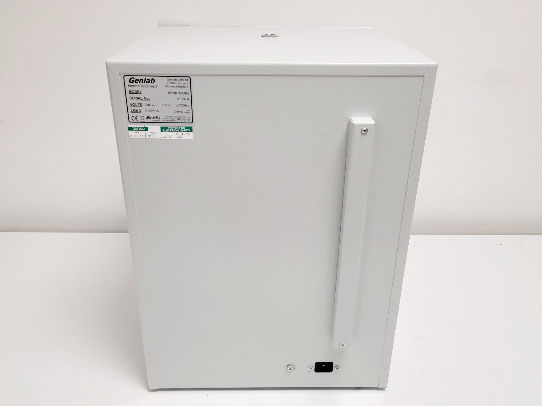 Image of Genlab MINI/18/DIG Laboratory Incubator