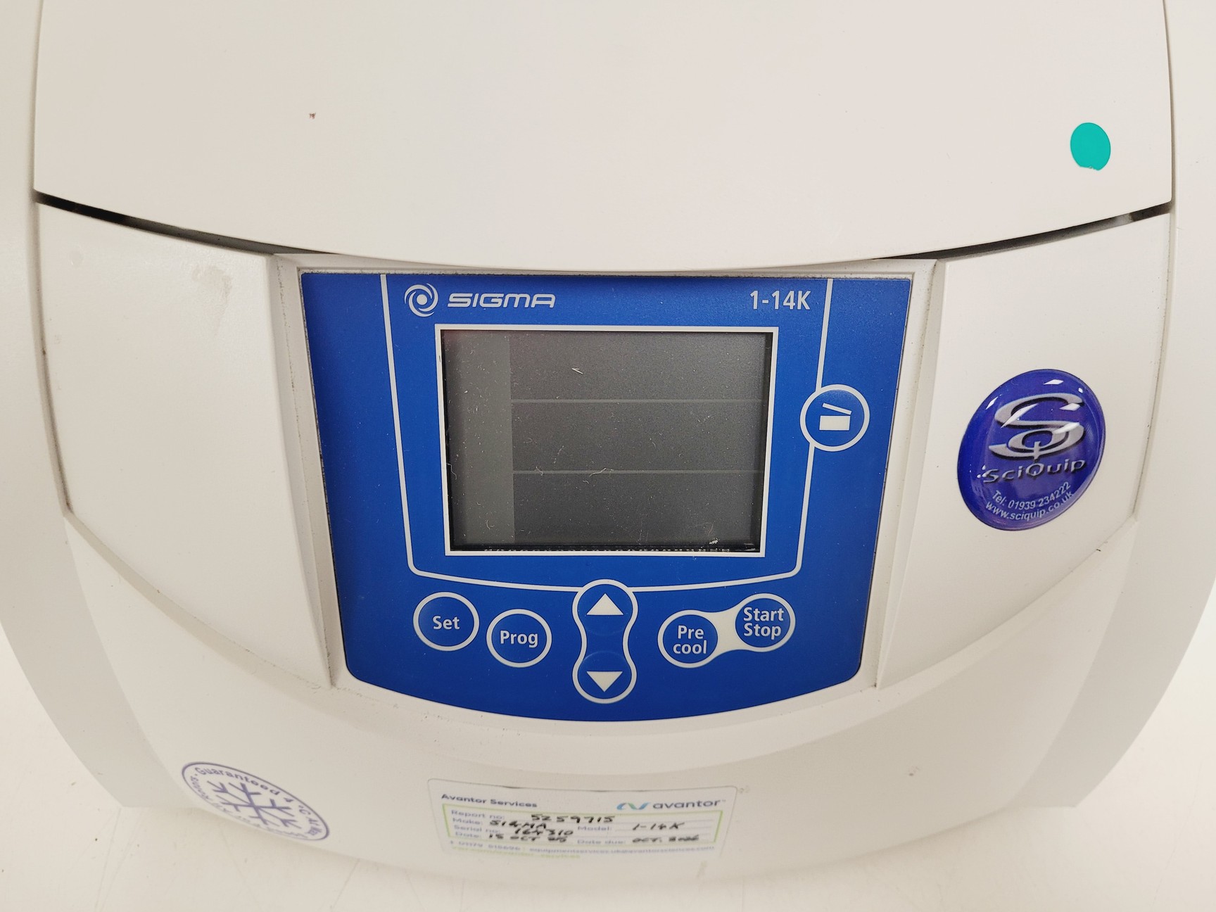 Image of Sigma 1-14K Benchtop Centrifuge
