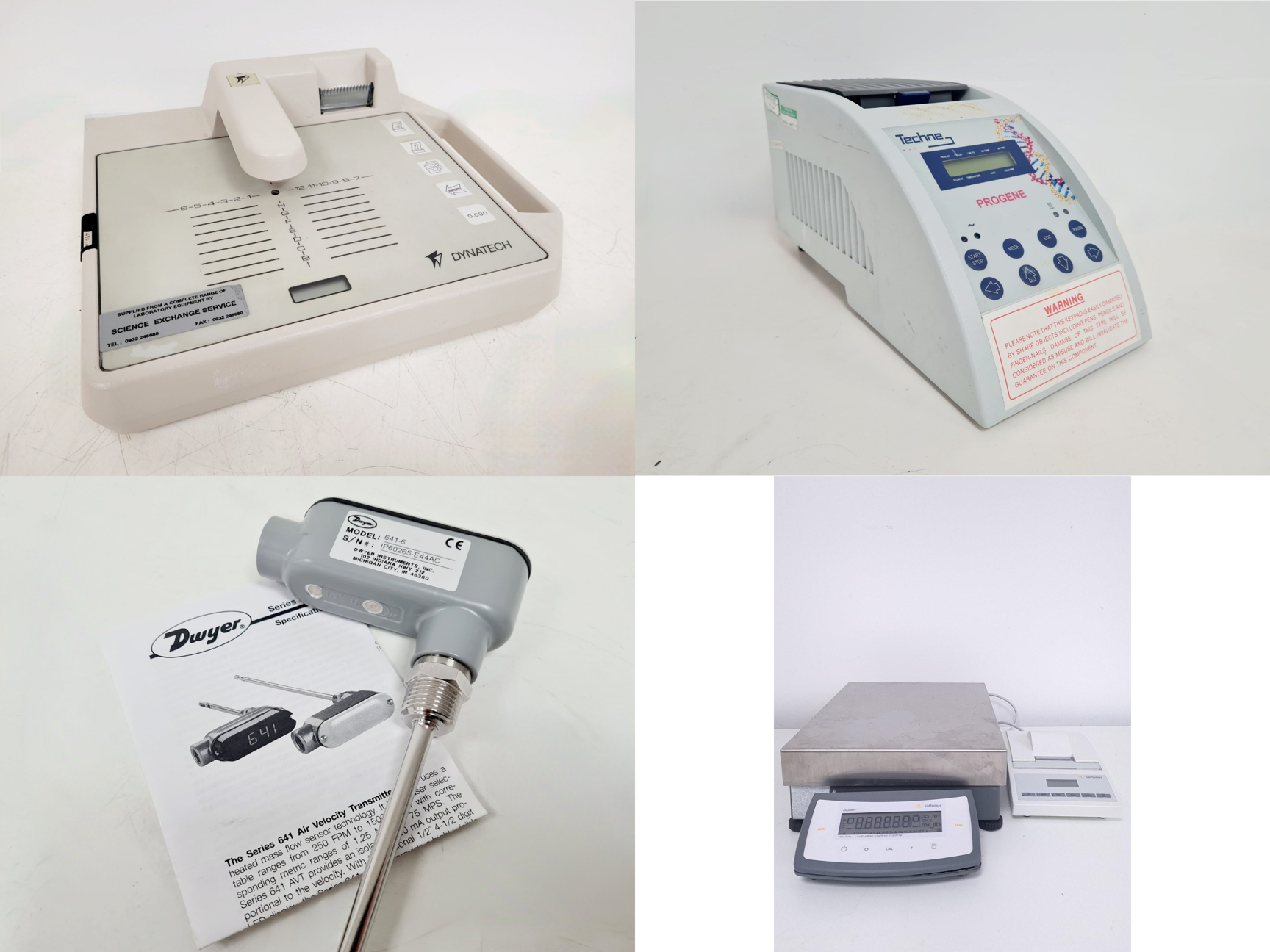 Image of Mixed Job Lot of Laboratory Equipment - Perkin Elmer, Techne, Kenwood, Bio-Rad