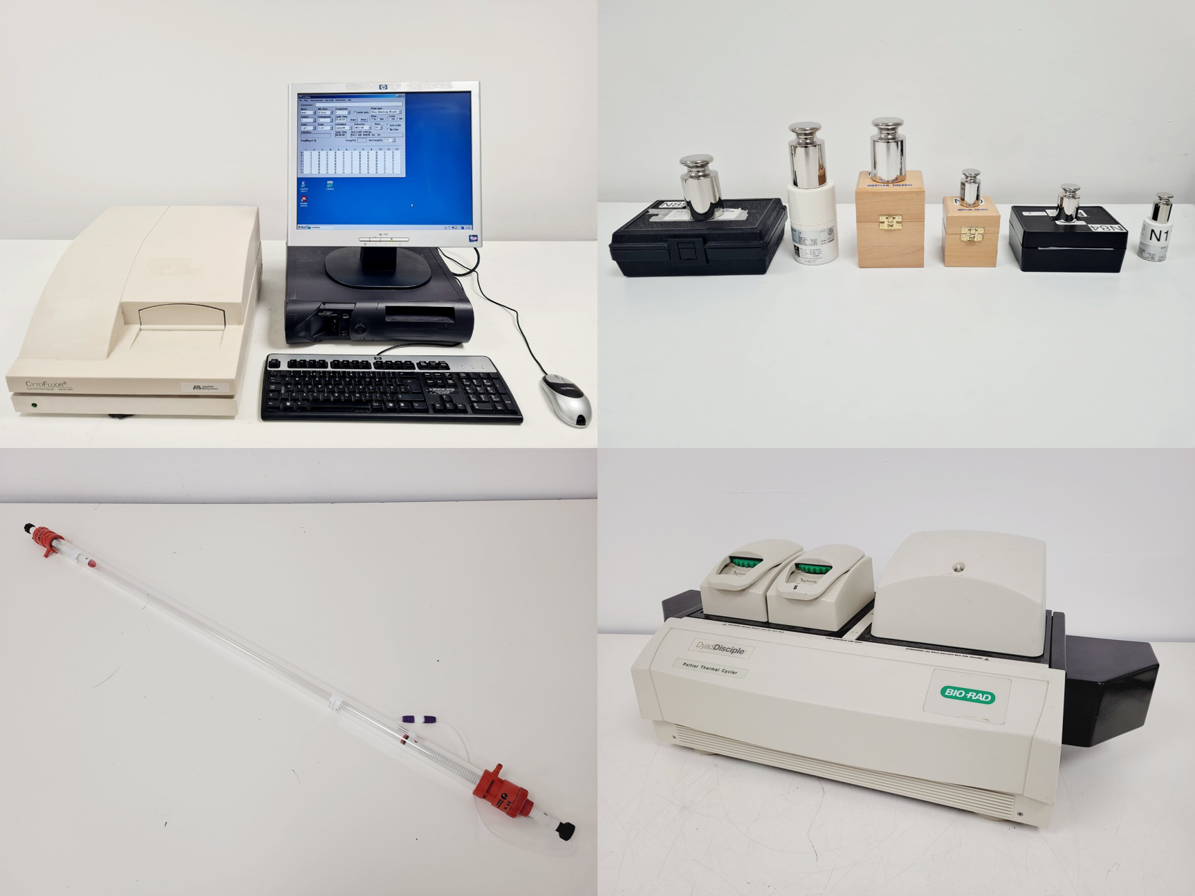 Image of Mixed Job Lot of Laboratory Equipment - Perkin Elmer, Techne, Kenwood, Bio-Rad