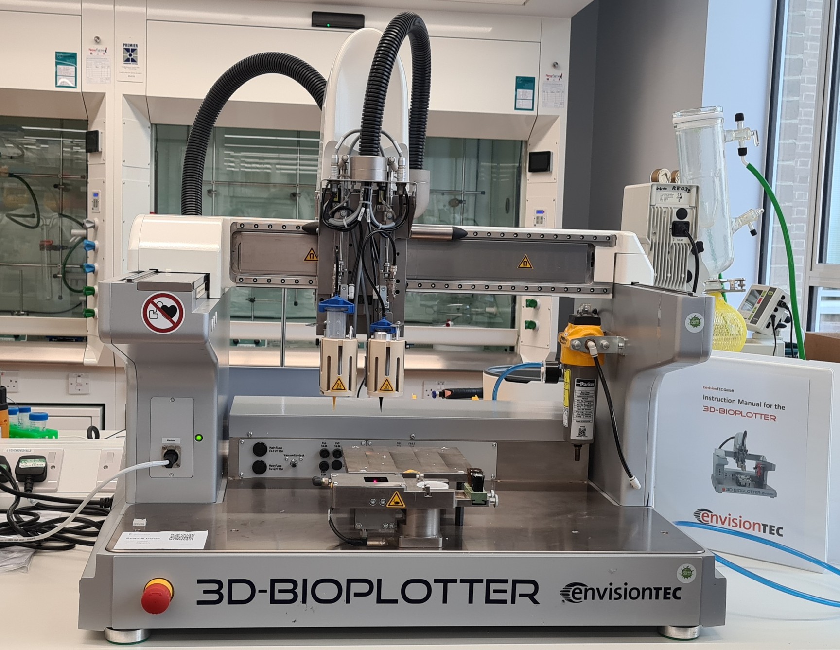 Image of EnvisionTEC 3D-Bioplotter Starter Series 3D Bioprinter System w/ High Temp Heads