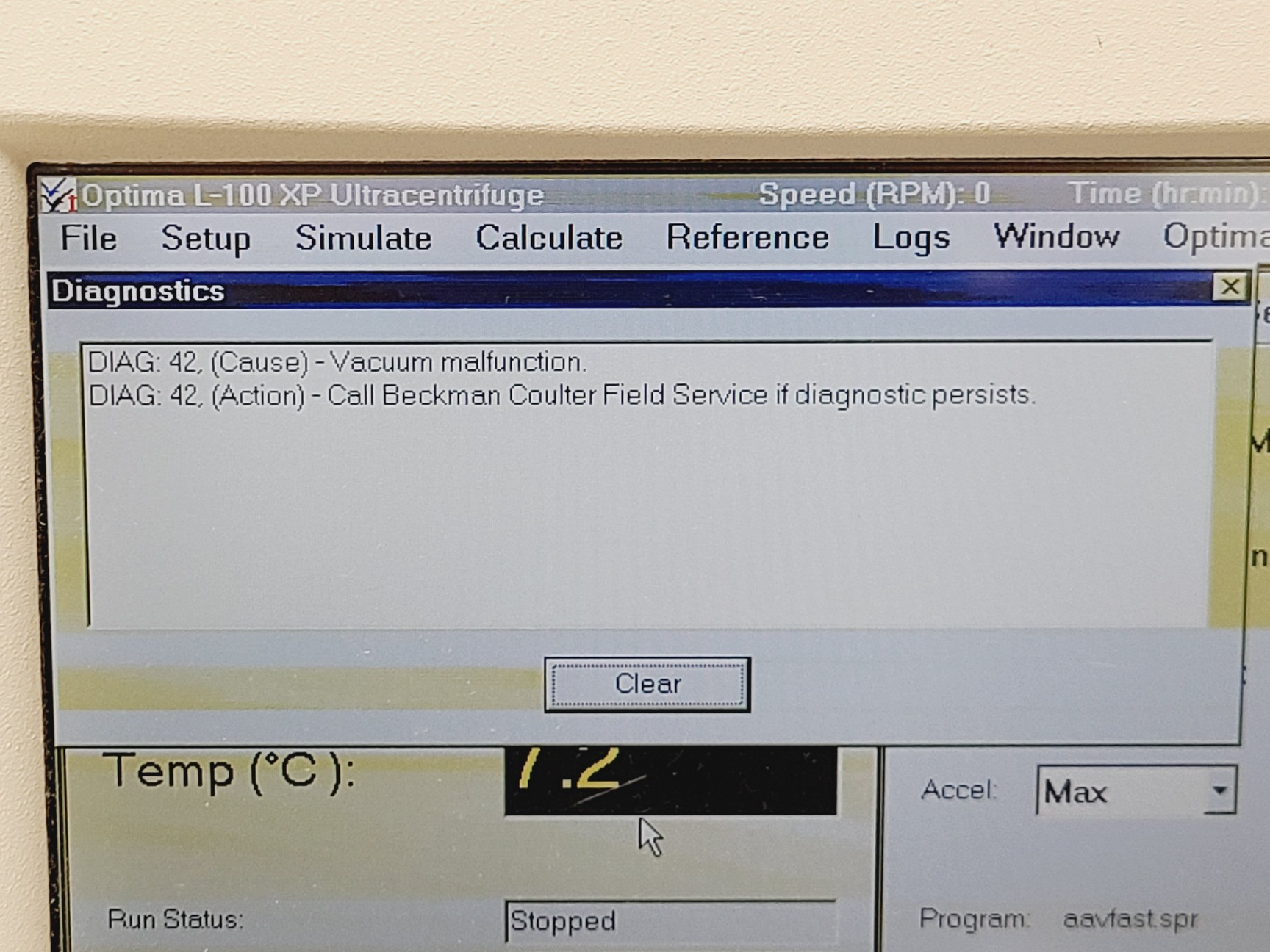 Image of Beckman Coulter Optima L-100XP Ultracentrifuge