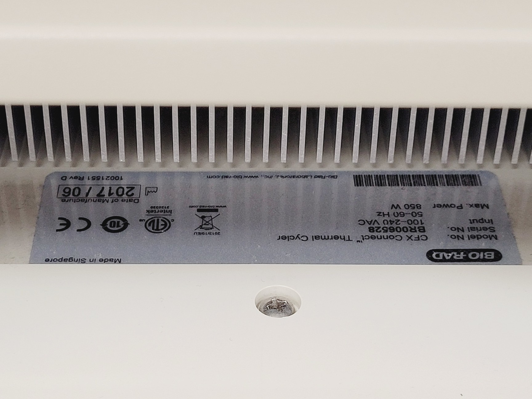 Image of Bio-Rad CFX Connect Real-Time System Optics Module PCR Machine