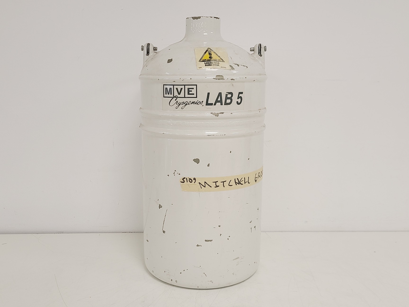 Image of MVE Lab 5 LN2 Liquid Nitrogen Storage Tank 22x22x46 cm