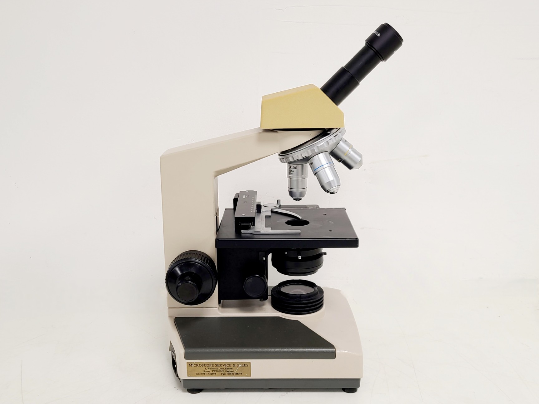 Image of Olympus CH-2 with CH-M045-T Monocular Compound Microscope w/ 0.25/0.65/1.25oil 