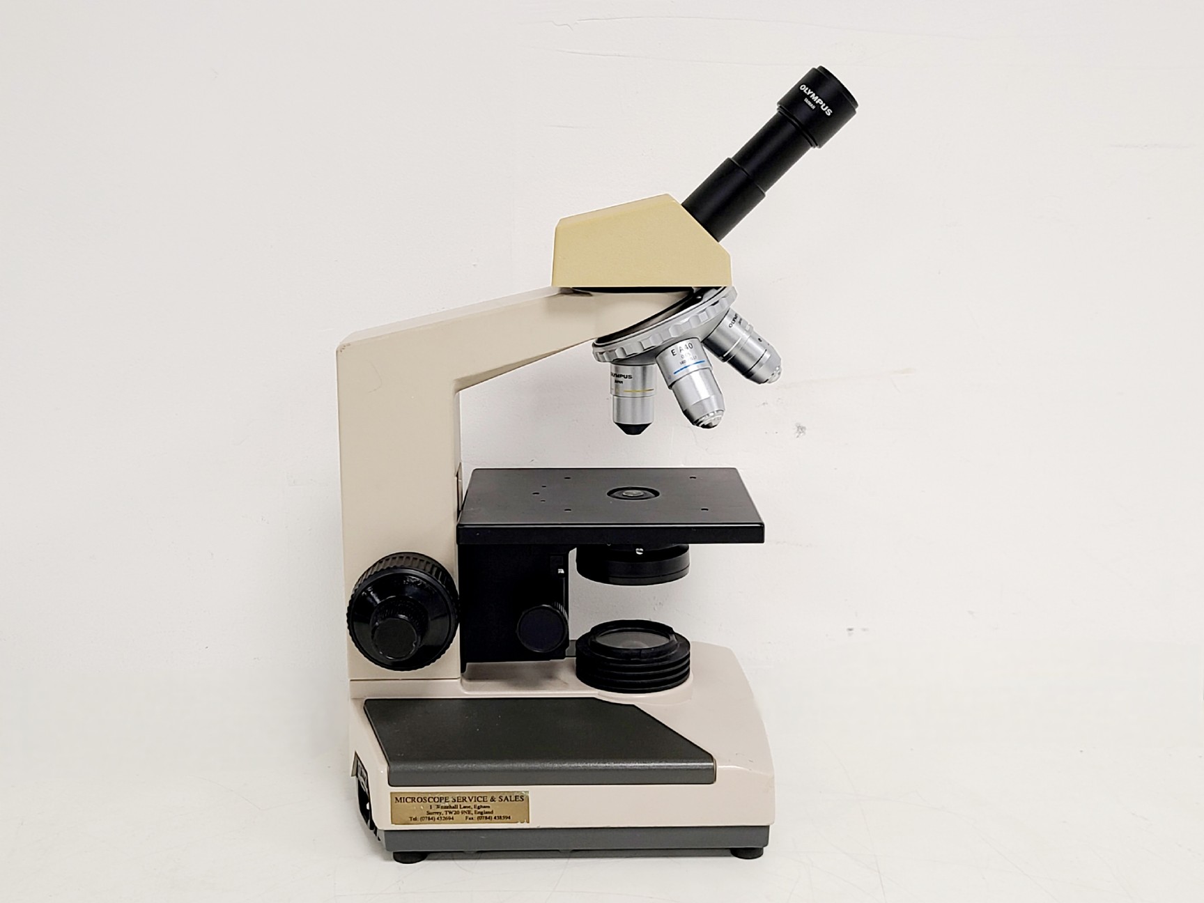 Image of Olympus CH-2 with CH-M045-T Monocular Compound Microscope w/ 0.25/0.65/1.25oil 