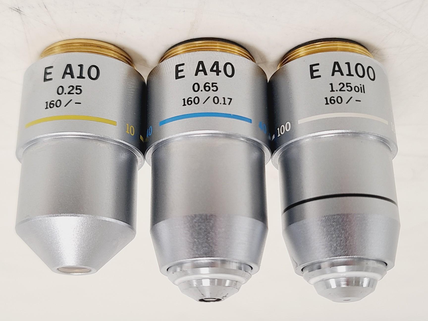 Image of Olympus CH-2 with CH-M045-T Monocular Compound Microscope w/ 0.25/0.65/1.25oil 