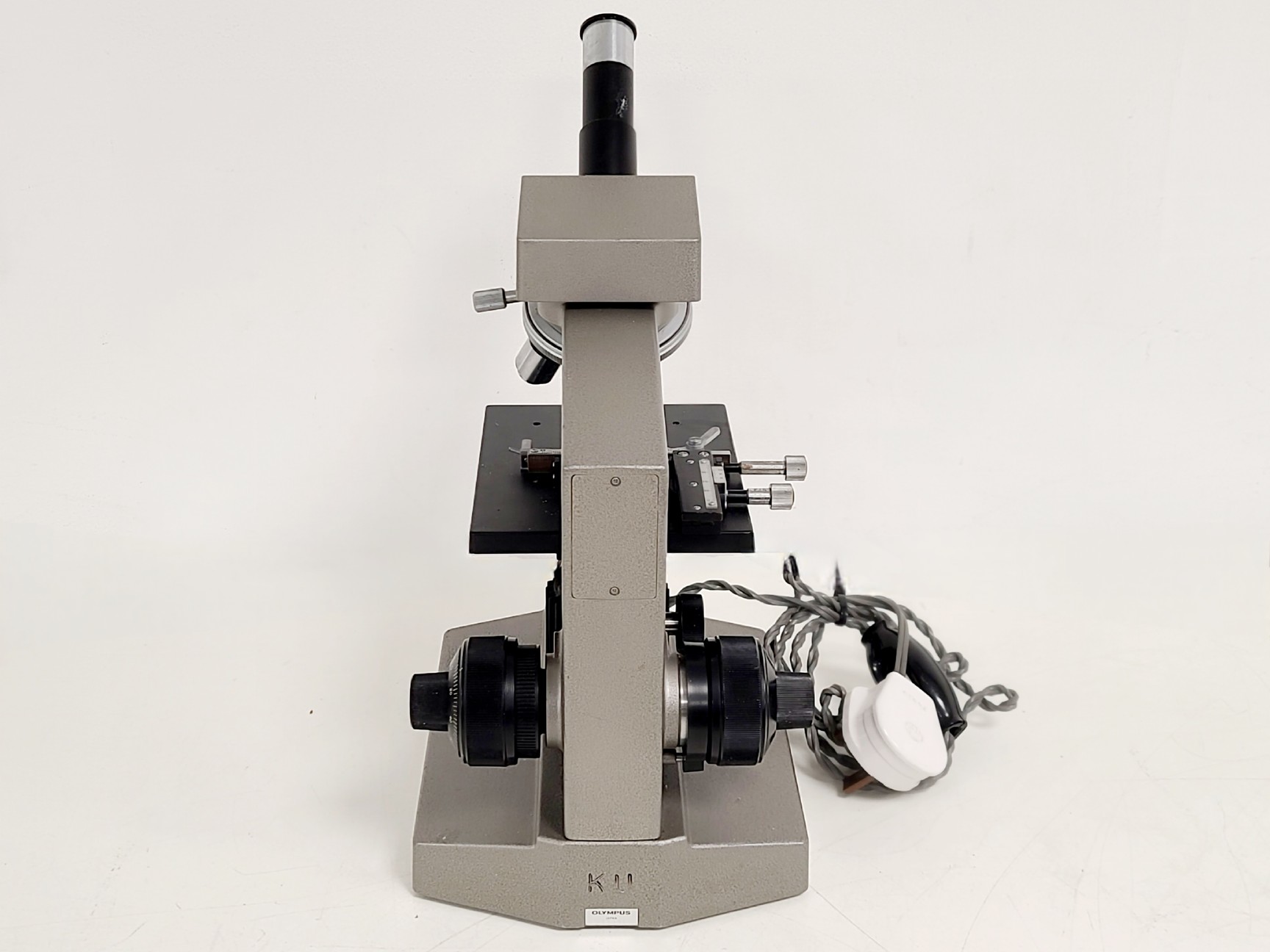 Image of Olympus CH Monocular Compound Microscope w/ 10x/40x/100x Lab