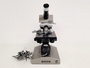 Thumbnail image of Olympus CH Monocular Compound Microscope w/ 10x/40x/100x Lab