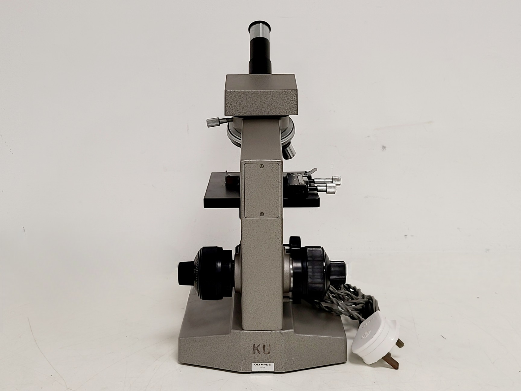 Image of Olympus CH Monocular Compound Microscope w/ 10x/40x Objectives Lab