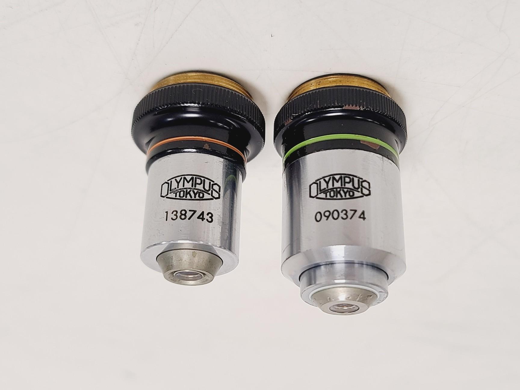 Image of Olympus CH Monocular Compound Microscope w/ 10x/40x Objectives Lab