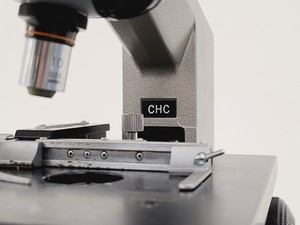 Thumbnail image of Olympus CH Compound Monocular Microscope w/ 3 x Objectives 10x/40x/100x 