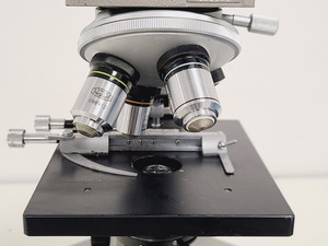Thumbnail image of Olympus CH Compound Monocular Microscope w/ 3 x Objectives 10x/40x/100x 
