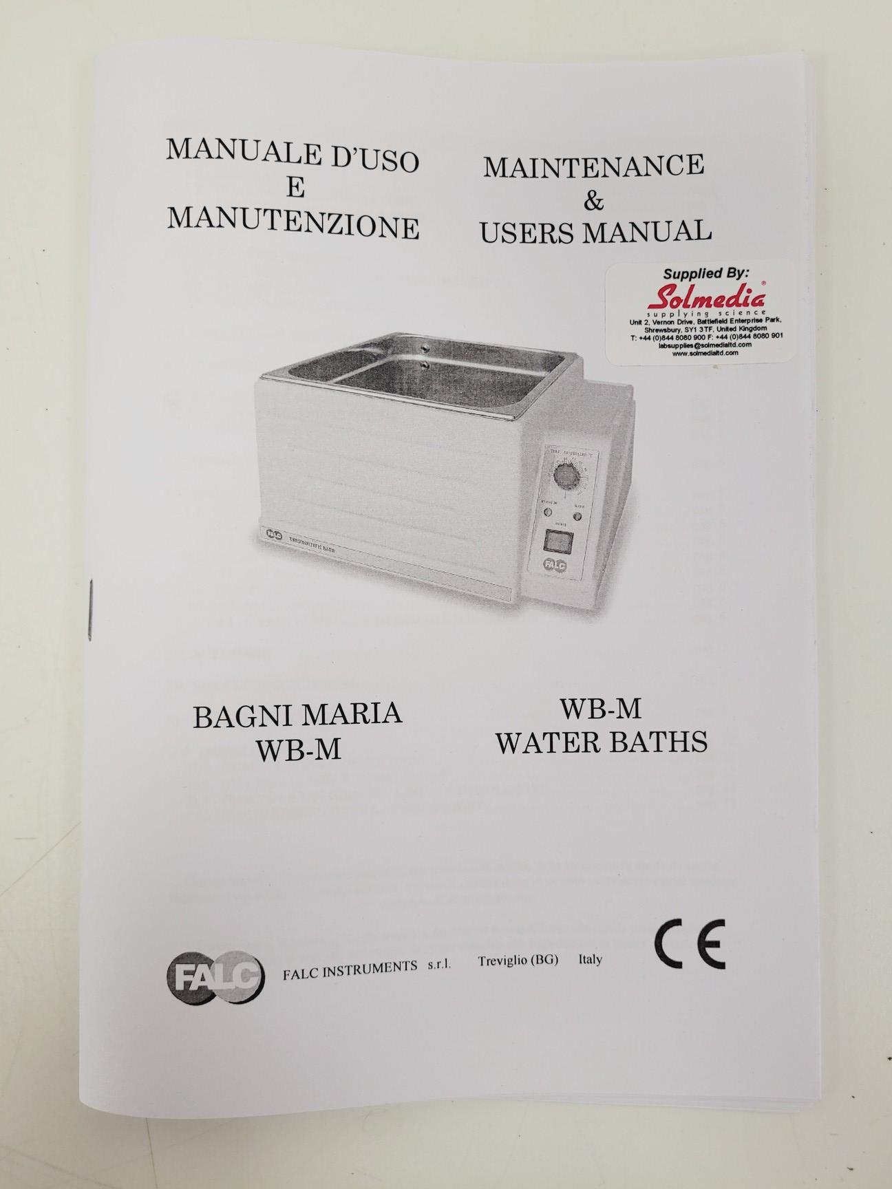 Image of Falc WB-M24 Water Bath (New) 2019