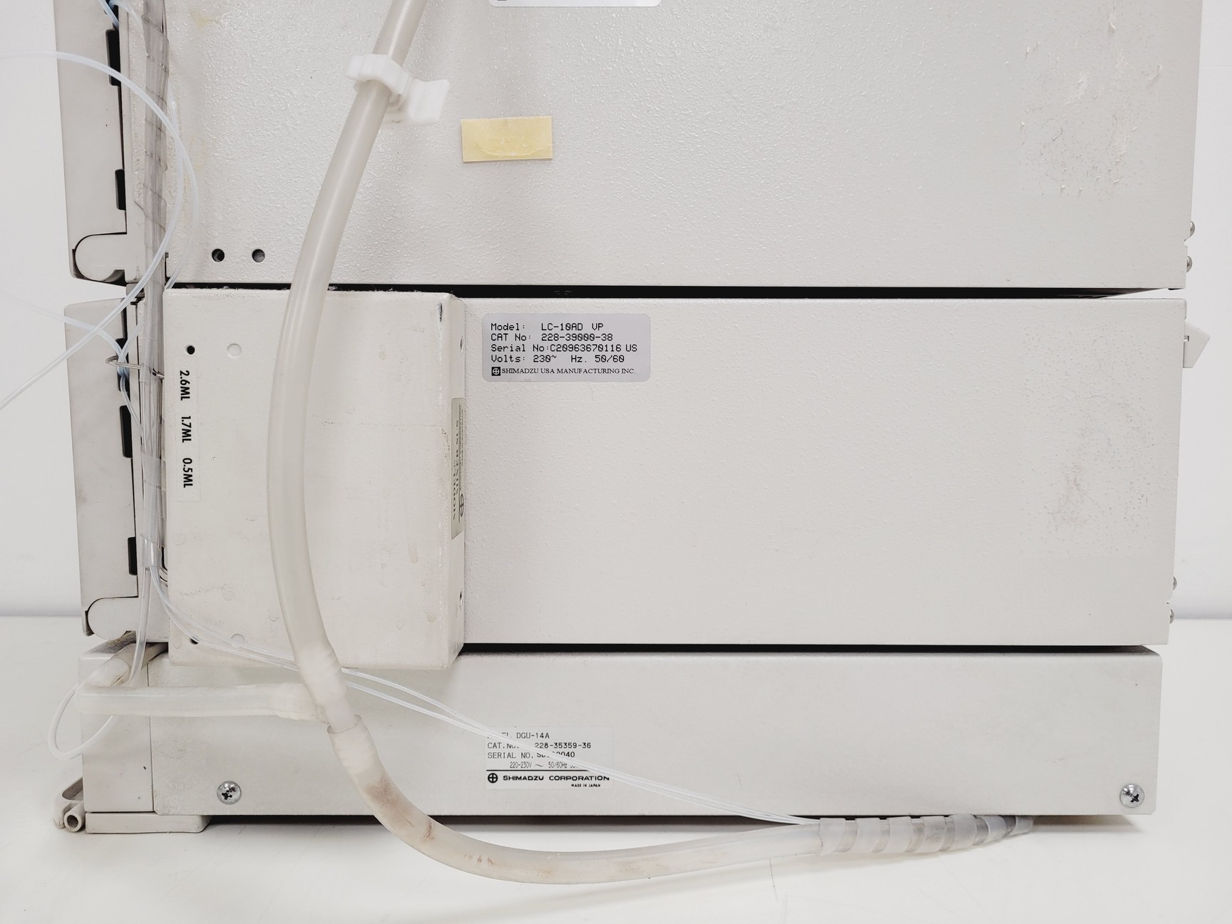 Image of Shimadazu HPLC System