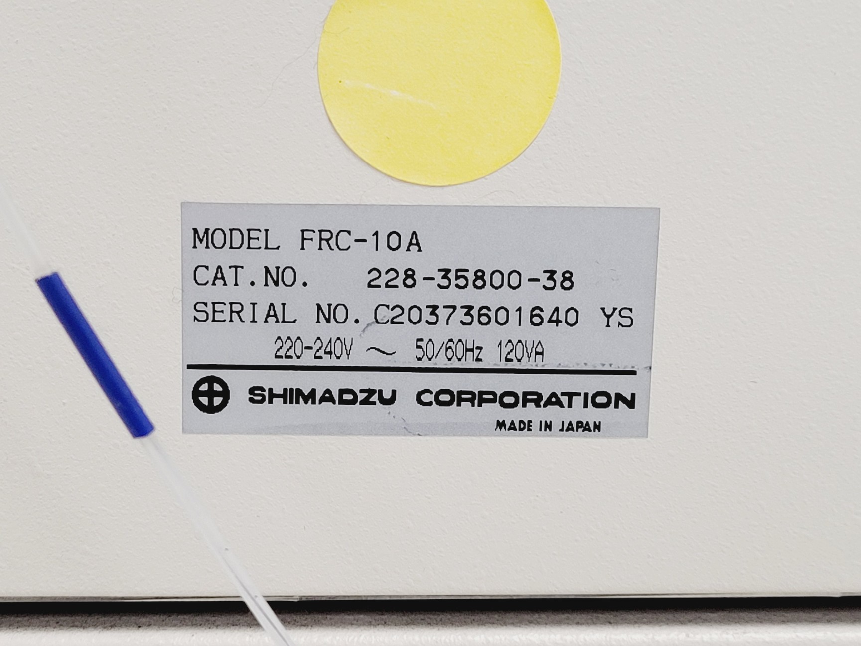 Image of Shimadazu HPLC System