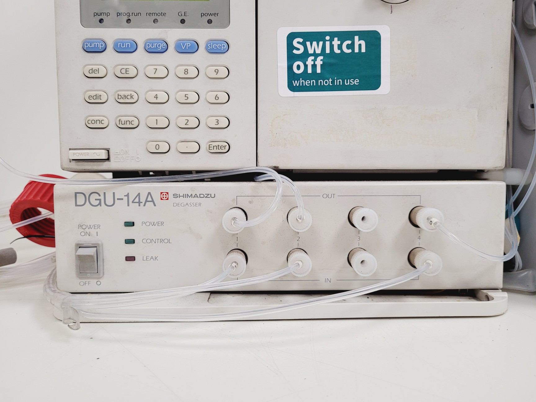 Image of Shimadazu HPLC System