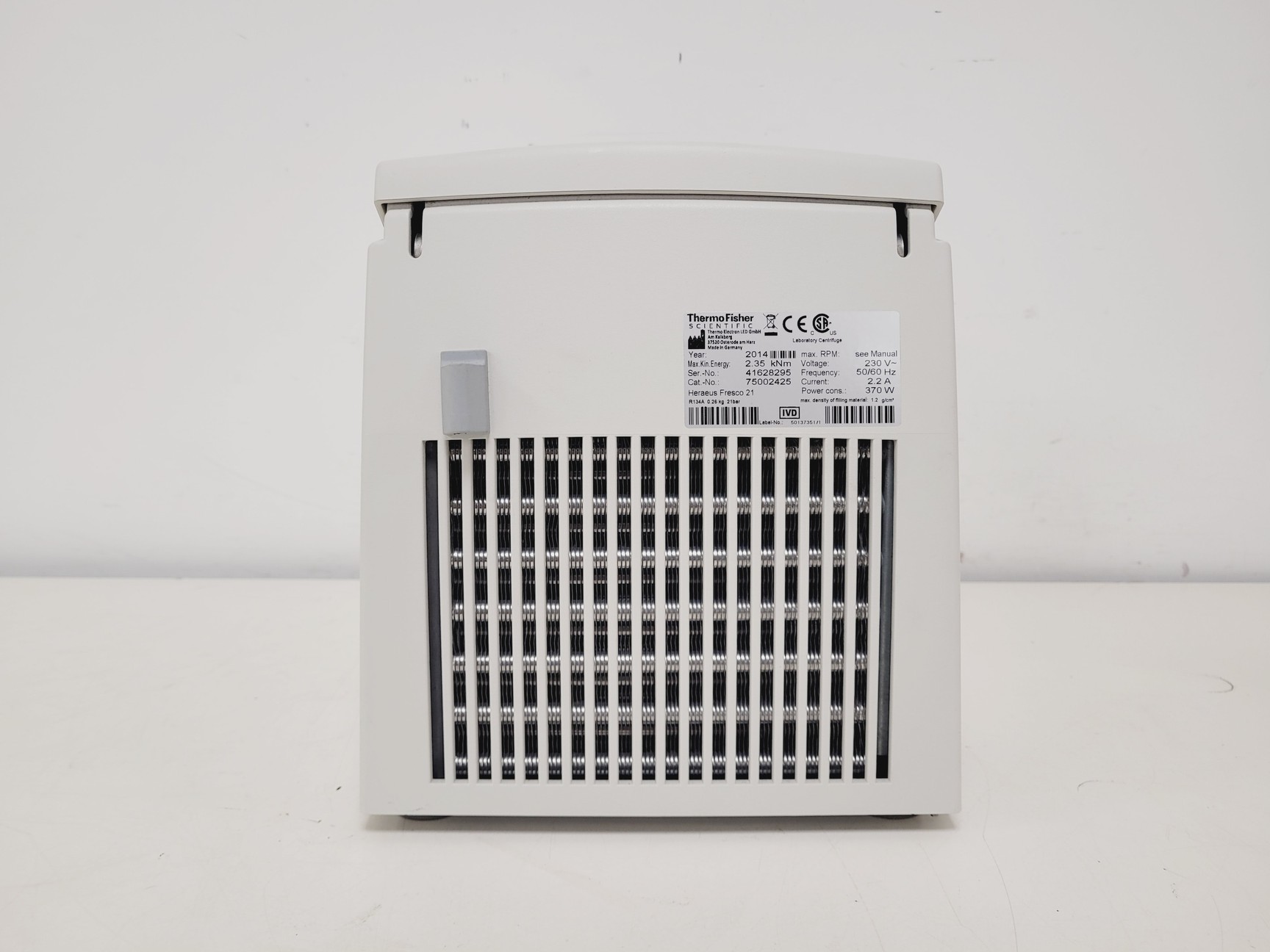 Image of Thermo Scientific Fresco 21 Refrigerated Benchtop Centrifuge