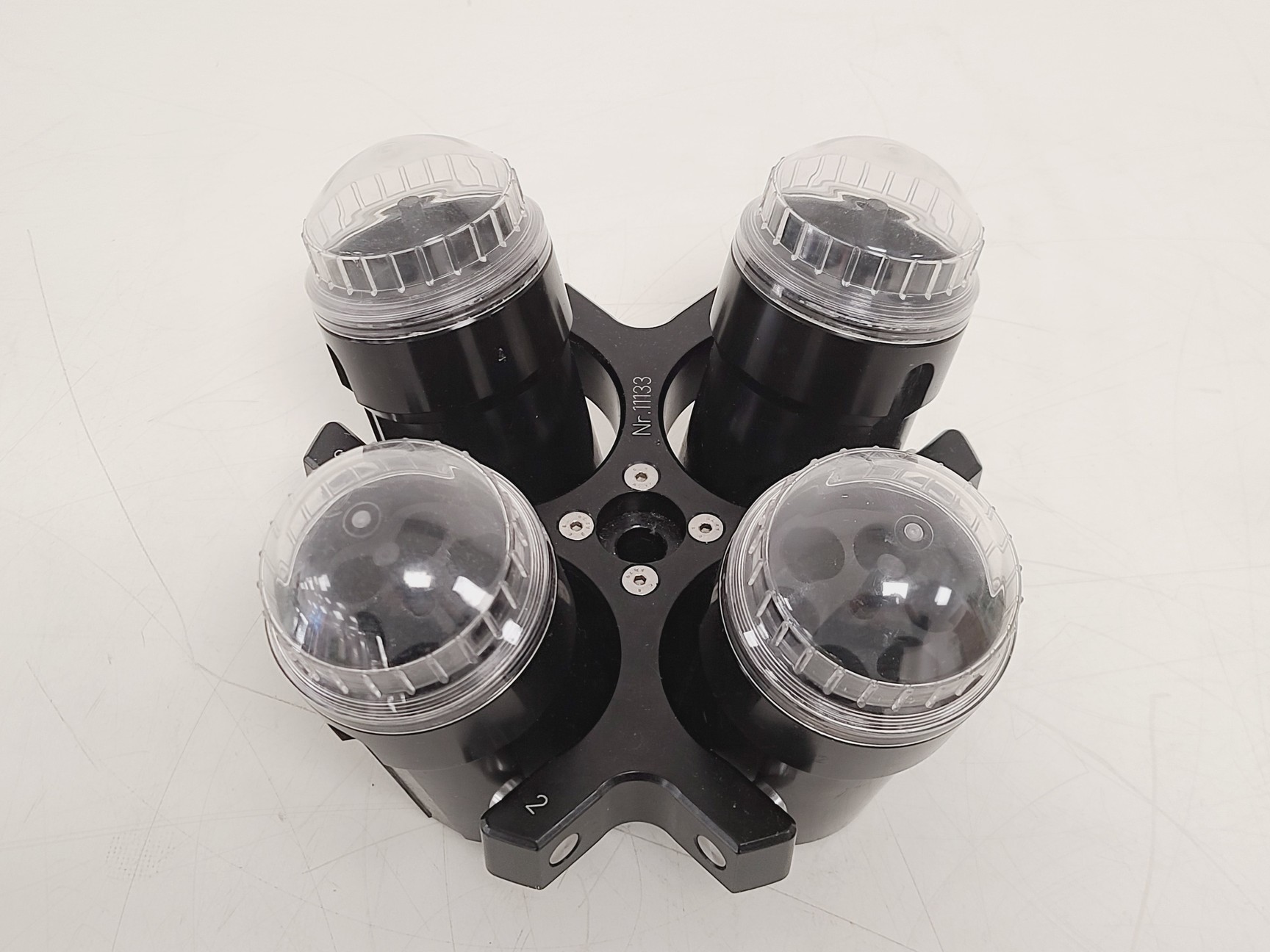 Image of Sigma Swing-Out Rotor Nr. 11133 5500rpm w/ 6 x Tube Holder Inserts 15/100/200ml