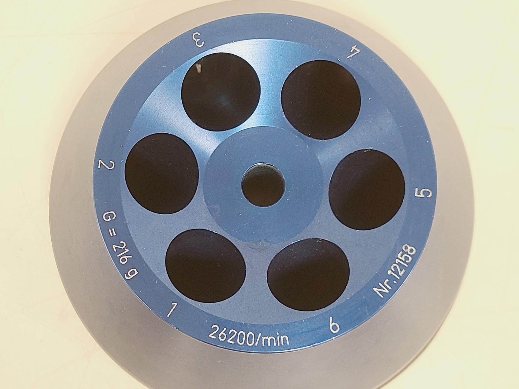 Image of Sigma Fixed-Angle Rotor Nr. 12158 26200rpm