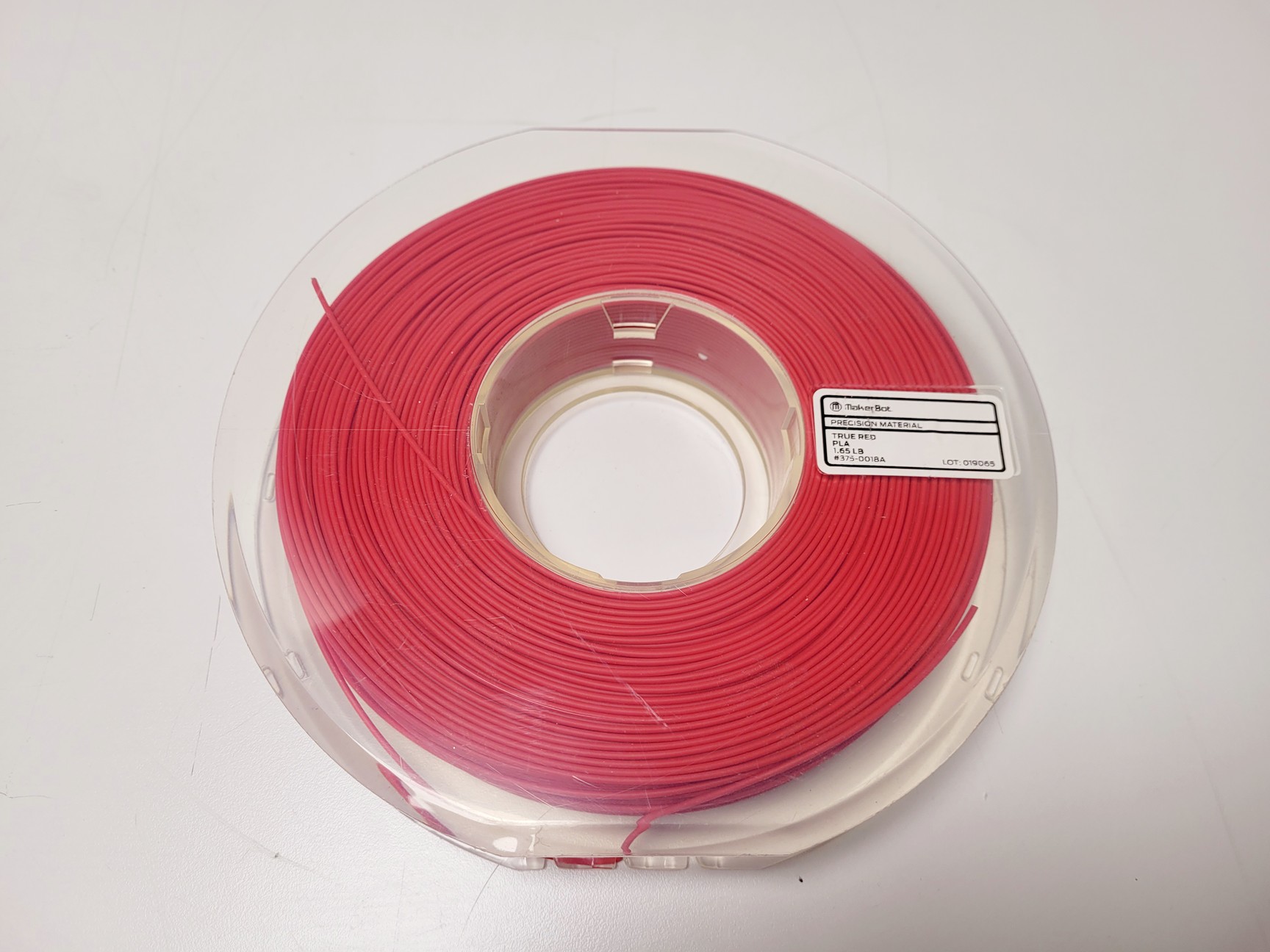 Image of Delta Wasp 20X40 T2 3D Printer w/ Red PLA 1.65LB Filament & Gray 1.43LB Filament