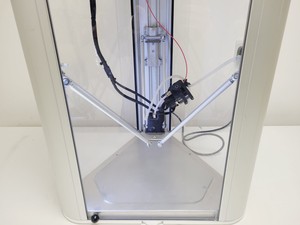 Thumbnail image of Delta Wasp 20X40 T2 3D Printer w/ Red PLA 1.65LB Filament & Gray 1.43LB Filament